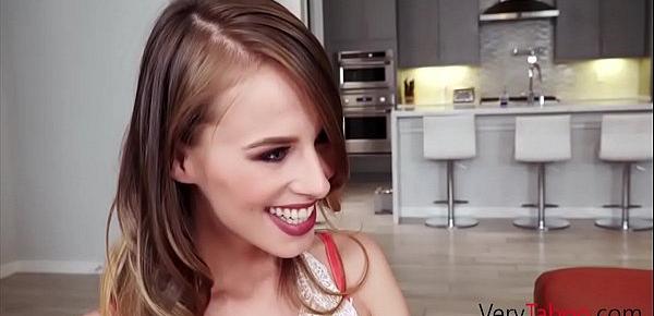  Skinny Sister Force Fucks Brother- Jillian Janson